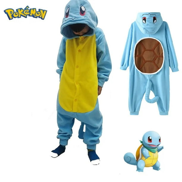 Pijama de Pokémon Gengar Snorlax para adultos y niños, traje de cuerpo  completo, Cosplay de Pika