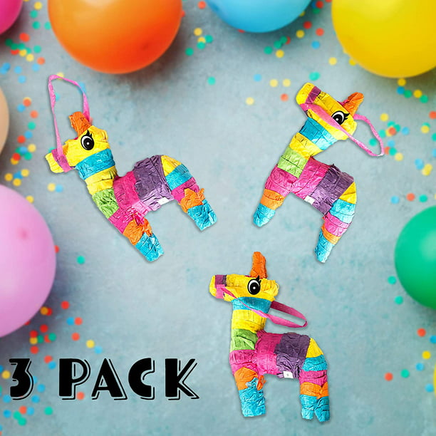 64 Mini juguetes piñata: Decoración,y disfraces originales baratos - Vegaoo