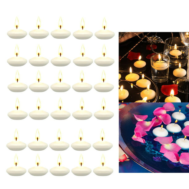 Juego de velas de San Valentín, velas rojas de la cena, decoración de la  mesa de