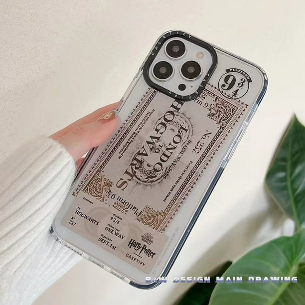 Harry Potter Tech - Paquete de accesorios con funda para iPhone 12, llavero  y calcomanía para teléfono