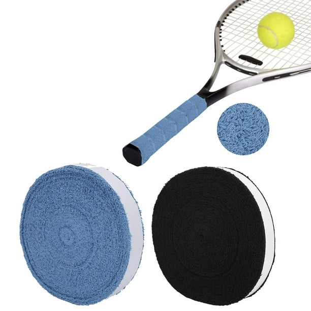 Agarre antideslizante para raqueta de tenis, agarre para raqueta, agarre para toalla de algodón negr Nikou moderno | en línea