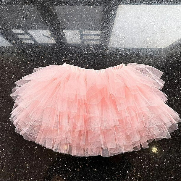 Niña Princess Rosa Ballet Vestido de Baile Vestido con Tutú 2 3 4 5 6 7 8  Años