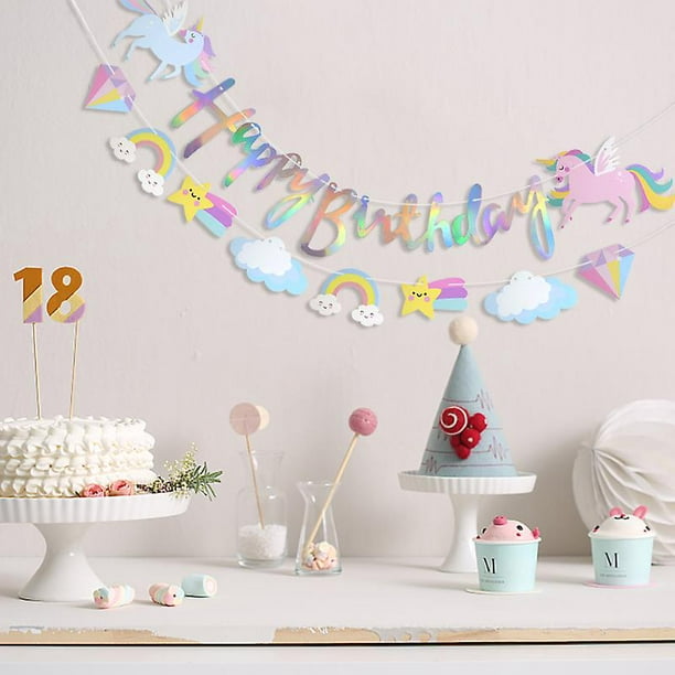 Temáticas para baby shower  Decorar cumpleaños infantil, Partidos de arco  iris, Fiestas de cumpleaños unicornio