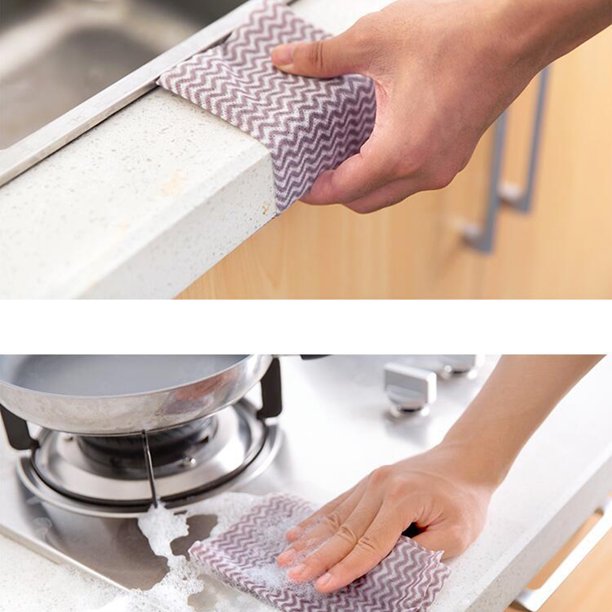 Zeppoli - Trapos clásicos de cocina, de 100% algodón, para cocina o  limpieza, reusables, súper absorbentes, lavables a máquina, paquete a  granel de 15