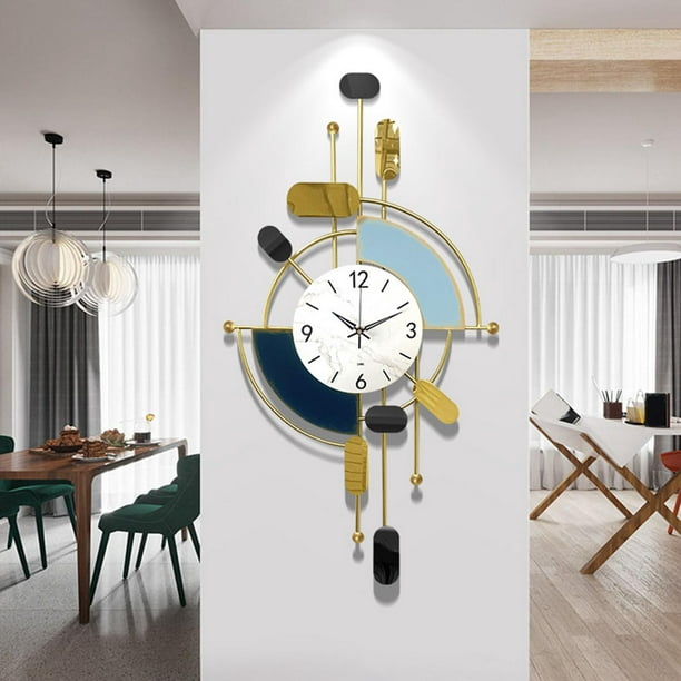  Reloj de pared grande para decoración de sala de estar