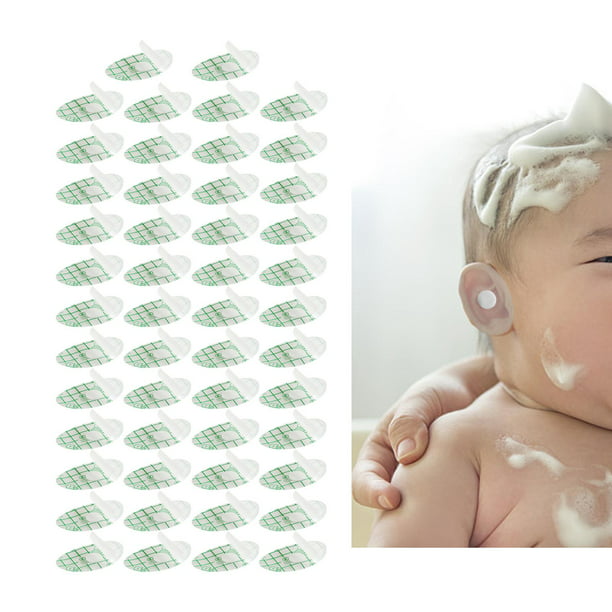 50 Unids Transpirable Impermeable Bebé Oreja Pegatinas Suaves y