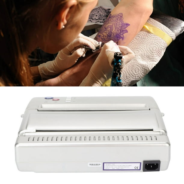 Máquina Copiadora Transferencia Línea Impresora Tatuaje Plantilla