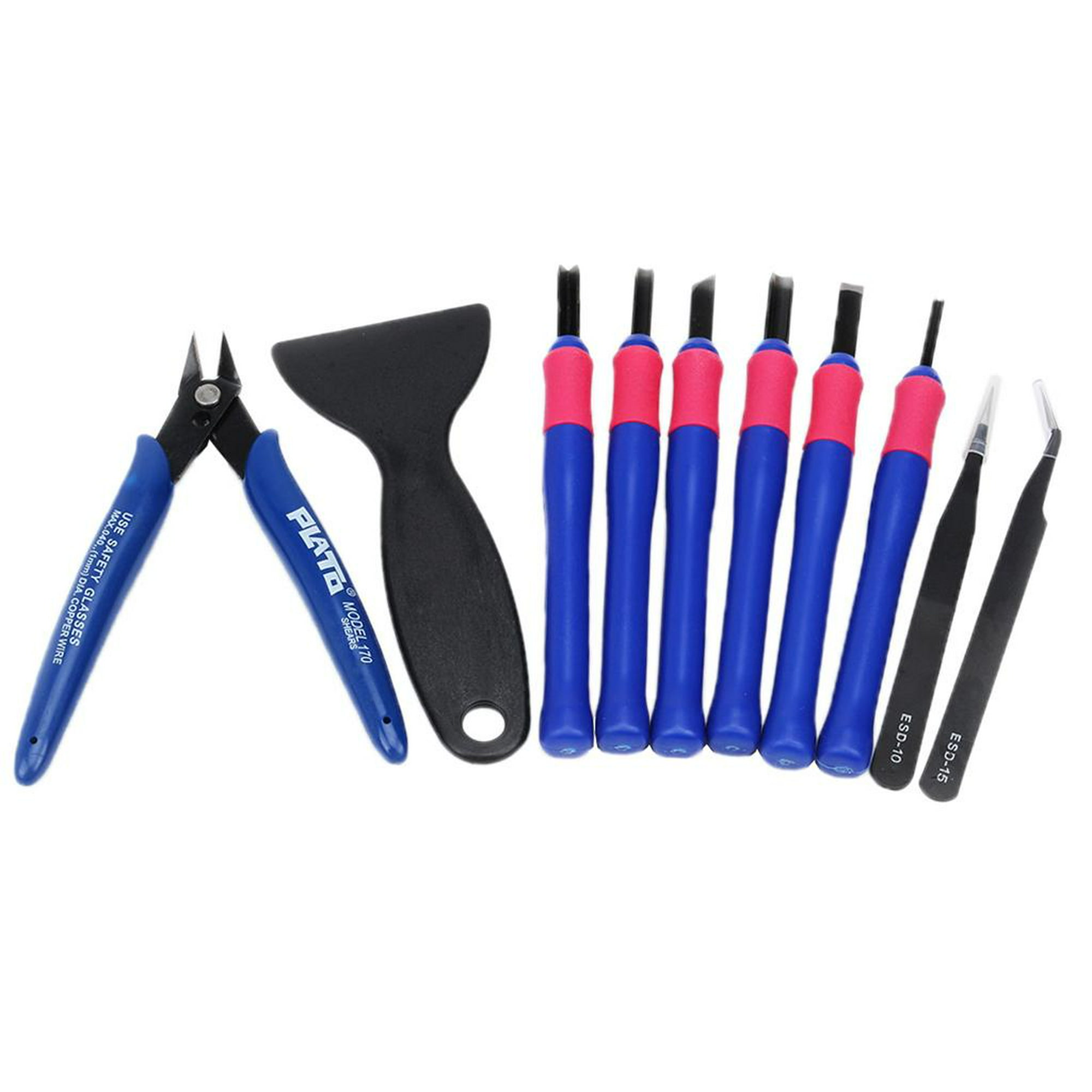 SET 5 PCS. MINI ALICATES DE CORTE PARA ELECTRÓNICA MM120 PRECISIÓN