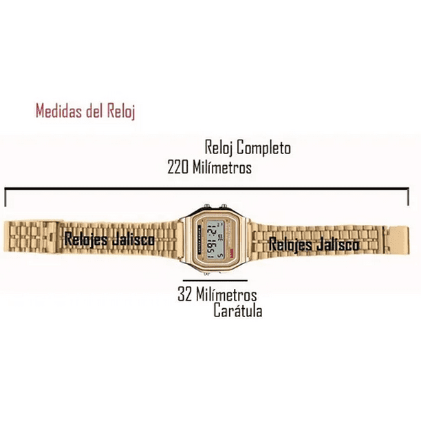 Reloj Led Digital Watch Touch Unisex Rosa Malubero Forma de la