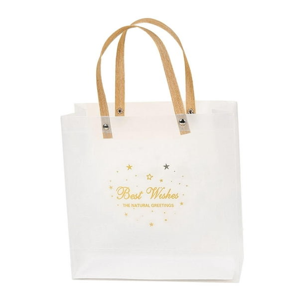 Paquete de 20 bolsas de regalo transparentes con asa, bolsas de regalo  transparentes para regalos, bolsas de regalo transparentes para bodas,  bolsas
