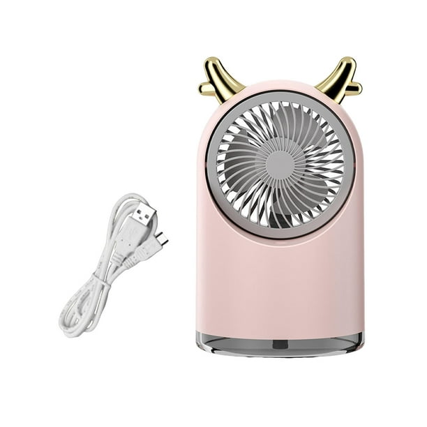 Air Cooler | 4 en 1 Aire Acondicionado Portatil Silencioso Sin Tubo | Aire  Acondicionado Portatil Mini con 400ml tanque - 3 velocidades y 2 niebla