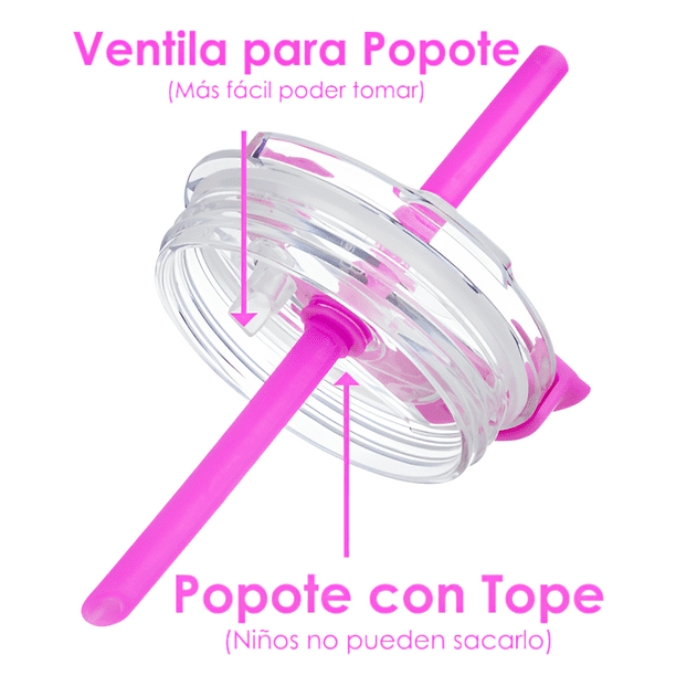 2 vasos para niños con popote y tapa, vaso para batido a prueba de  derrames, de acero inoxidable al …Ver más 2 vasos para niños con popote y  tapa