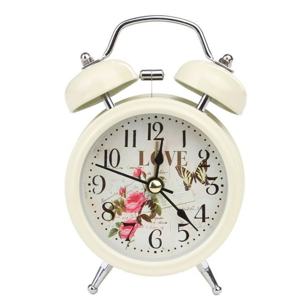 Reloj Despertador Vintage Retro Doble Campana