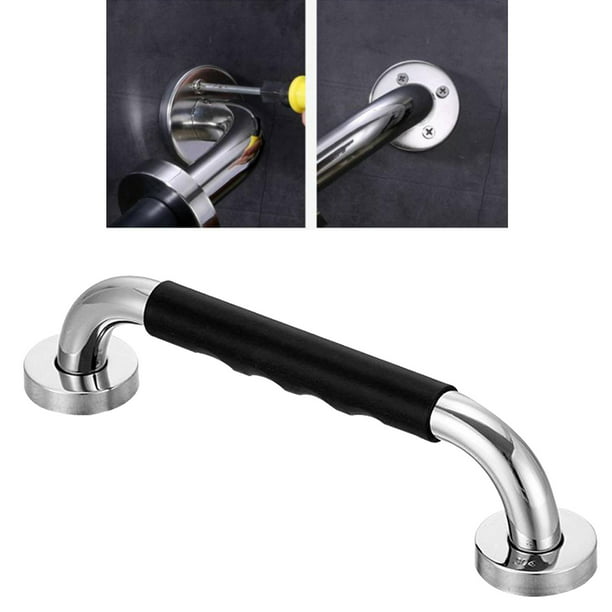  EEUK Barras de agarre antideslizantes para bañeras y duchas,  mango de barra de agarre de acero inoxidable, barra de equilibrio de ducha,  soporte de barra de seguridad para pasamanos para personas