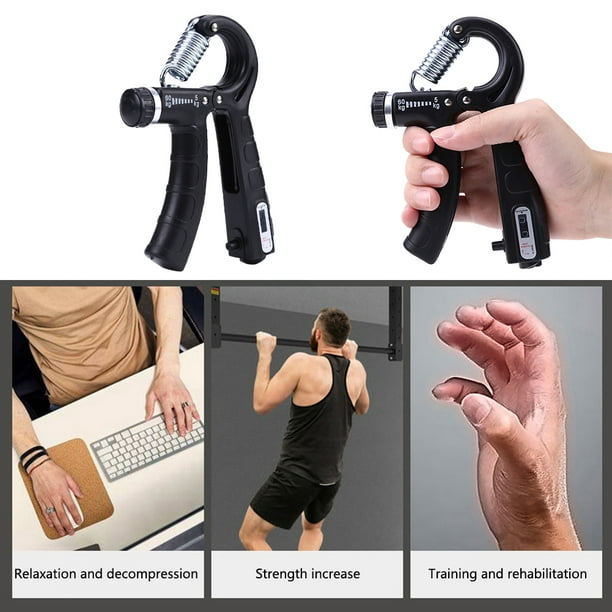 Ejercitador de dedos, fortalecedor de manos, equipo de ejercicio