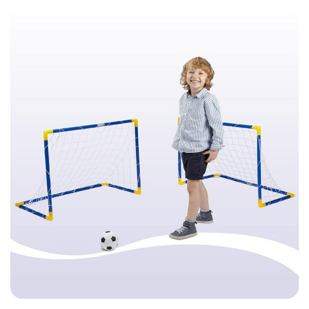 vestíbulo lealtad civilización Set 2 Porterias Infantiles Futbol Soccer Con Pelota Incluida Mytoy MY5576 |  Walmart en línea