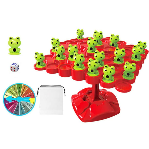 Educativo niños Montessori Frog Balance juego de matemáticas padre-hijo 2  jugadores Kit de juguete JShteea El nuevo