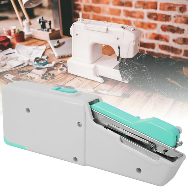 Mini máquina de coser Manual portátil, herramientas rápidas