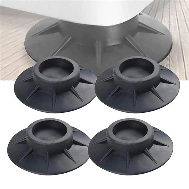 Comprar Almohadillas antivibración para pies para lavadora, alfombrilla de  goma para secadora, almohadilla antideslizante, Protector Universal para  patas de muebles, 4 Uds.