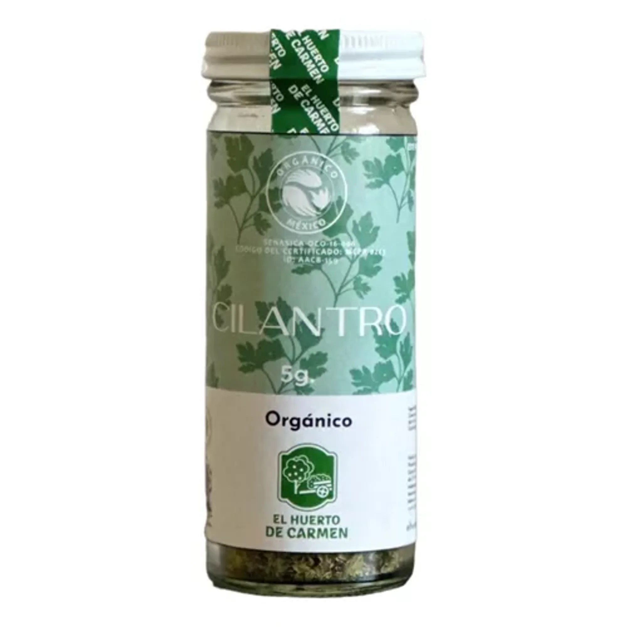 Cilantro orgánico 5g huerto de carmen 100% natural