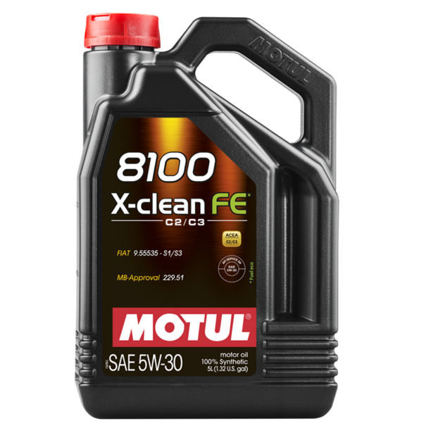 Aceite Automotriz Motul 8100 X-CESS 5W-30 Sintético Botella 1L