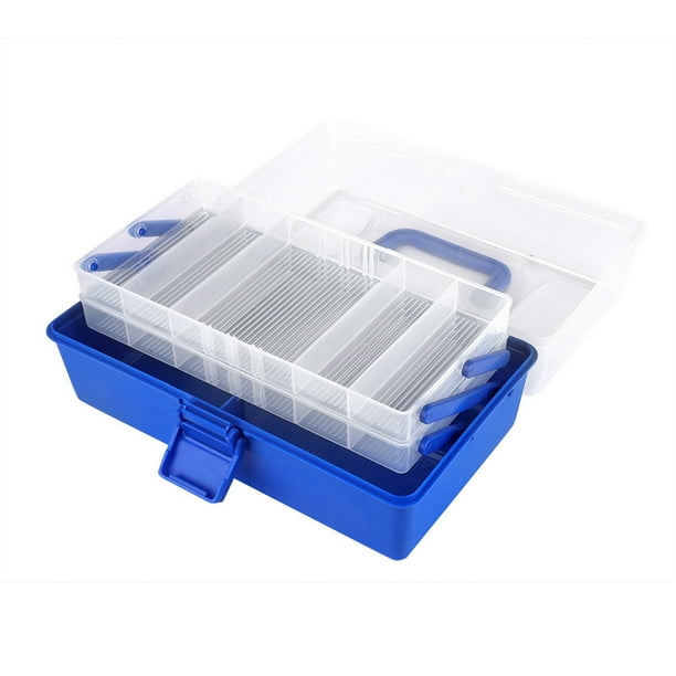 Fishing Tackle Box Lure Hook Storage Container Organizer Container