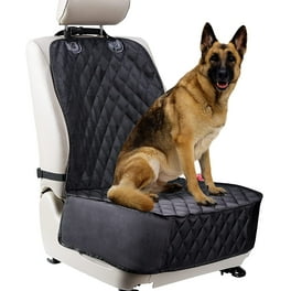 Vailge Funda de asiento para perro para asiento trasero, 100% impermeable,  fundas de asiento de automóvil para perro con ventana de malla, evita