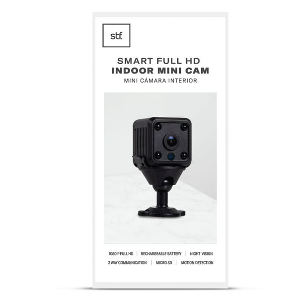 Mini cámara inalámbrica, cámara inalámbrica WiFi 1080P pequeña cámara de  seguridad para el hogar con tarjeta SD de 32G para la seguridad del hogar  del coche al aire libre Levamdar CPB-SSW1448-2