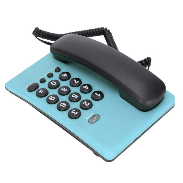 Teléfono con cable de oficina, teléfono con cable KXT504 Teléfono con cable  Teléfono fijo Salida de alta intensidad