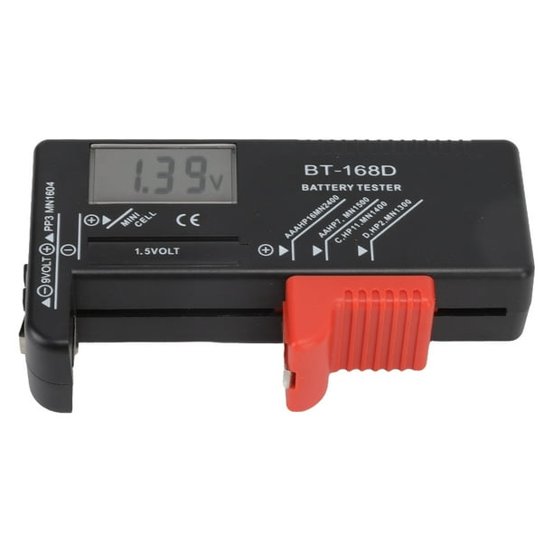 Comprobador Tester Baterias Pilas AA AAA 9V Boton