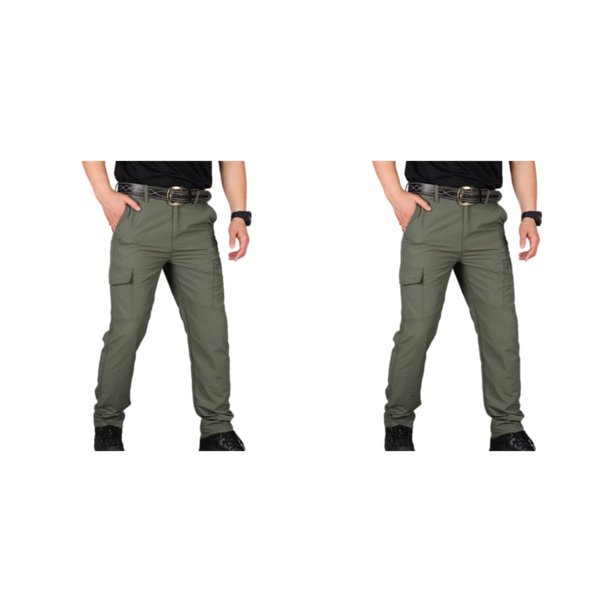 Guardurnaity Elegantes pantalones joggers cargo para hombres