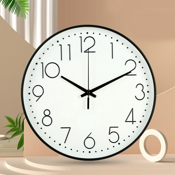 Reloj de pared luminoso de hoja de arce, reloj de pared 3D, diseño retro,  silencioso, sin tictac, reloj de mano, kit de reloj adhesivo grande para el