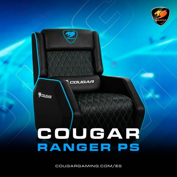 Cougar Ranger PS Sofá Gaming Negro/Azul