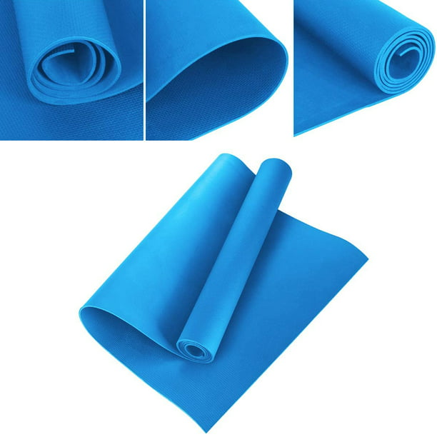 Esterilla de Yoga antideslizante para hombre y mujer, Esterilla gruesa de  20mm de ancho, alargada, para gimnasio, Pilates y ejercicio en casa