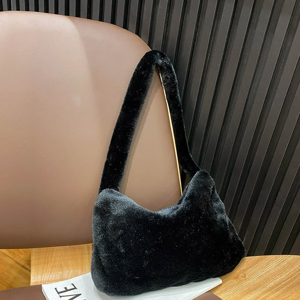 Bolso baguette, bolso de mano, bolso bandolera para mujer, bolso de hombro  pequeño, bolsos con piel sintética y correa ajustable 