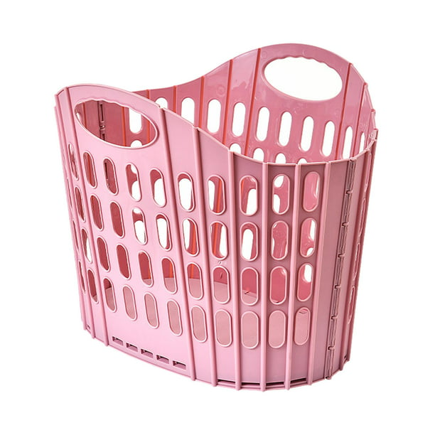 Cesta de lavandería plegable, cesta grande para la ropa sucia con 2 asas,  contenedor de almacenamiento plegable que ahorra espacio (2 unidades)