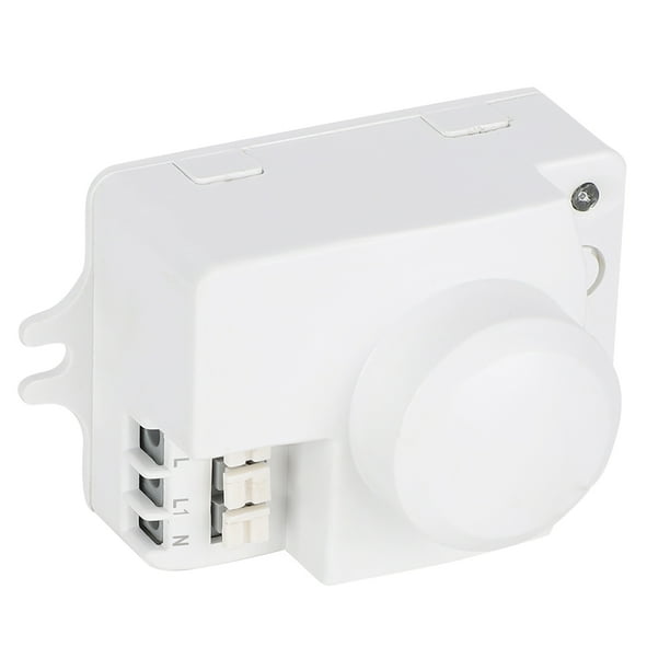 Sensor de movimiento con interruptor de pared, Volteck, Sensores