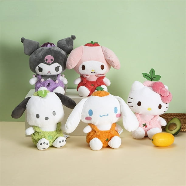 Sanrio-Peluche Kawaii de Hello Kitty para niños, juguete de