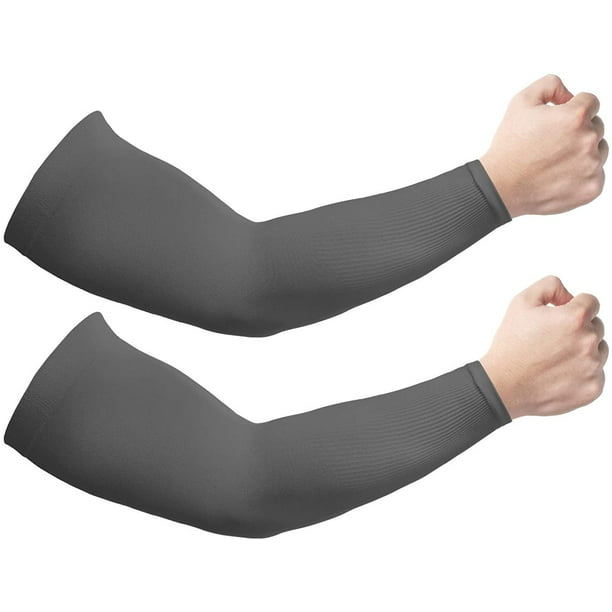 2 pares de mangas de brazo de refrigeración con protección solar UV para  hombres y mujeres, cubierta de brazo UPF 50 Zhivalor Artes Marciales