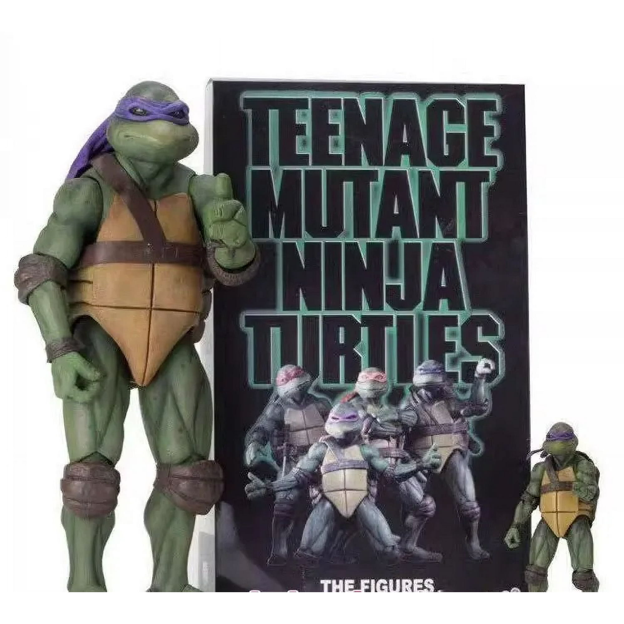 Neca Figuras De Acción De Tortugas Ninja Mutantes Adolescentes 18cm Versión De Película 1990 2590