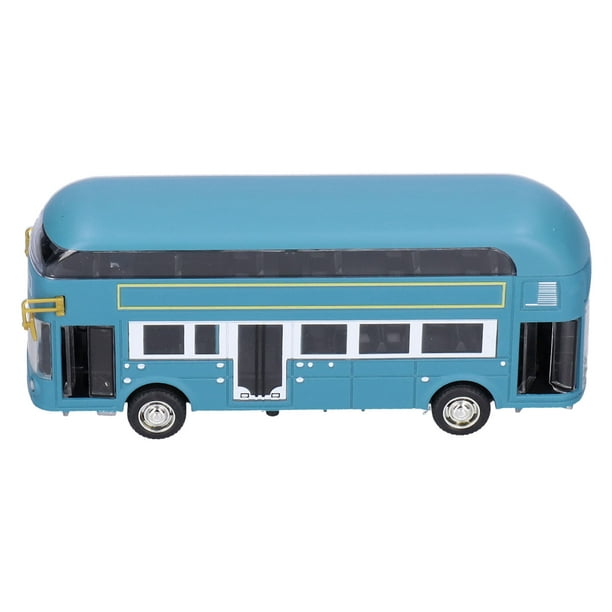 Juguete de vehículo, decoración de escritorio, modelo de autobús, colección  de modelos de autobús, juguete, modelo de autobús extraíble, durabilidad  mejorada