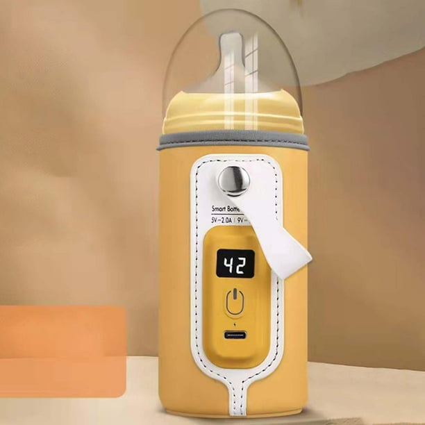 Calentador de biberones portátil Carga USB de 3 temperaturas con mango  Largo Hugo Calentador de leche