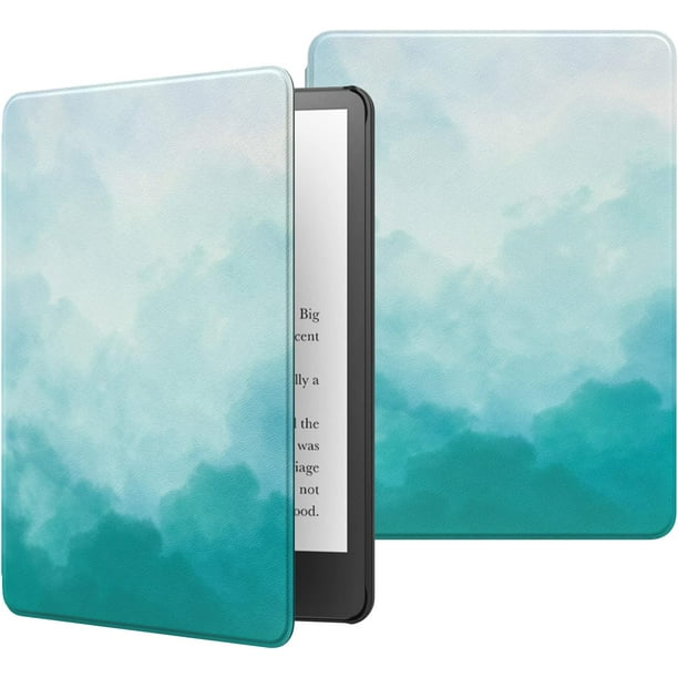 MoKo Funda para Kindle Paperwhite de 6.8 (11ª generación-2021) y Kindle  Paperwhite Signature Edition, ligera, con encendido/apagado automático para