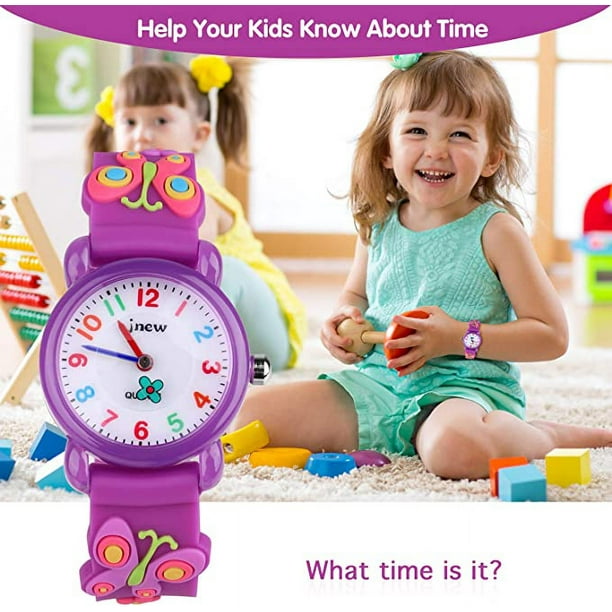 Reloj para niños, reloj de pulsera resistente al agua para niños