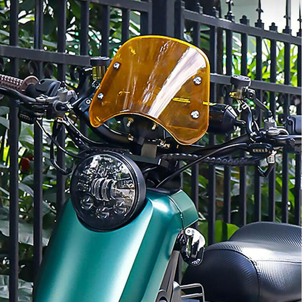 Parabrisas universal para motocicleta, montaje de accesorios para