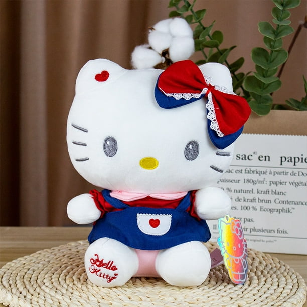 Sanrio-Peluche Kawaii de Hello Kitty para niños, juguete de
