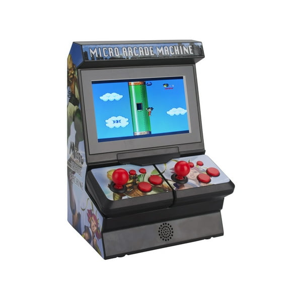 sidaley 8bit 43 pulgadas portátil mini retro clásico inalámbrico consola de juegos portátil micro arcade station incorporado 300 juegos retro videojuegos y accesorios sidaley