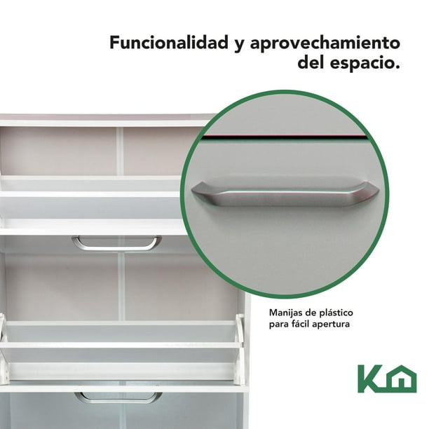 Zapatero Organizador Para 18 Pares Para Habitación multicolor