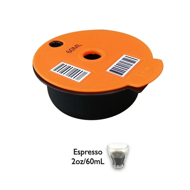 Cápsulas de café reutilizables de 60ML/180ML para máquina BOSCH-s Tassimo,  cápsula de filtro recargable Tan Jianjun unisex