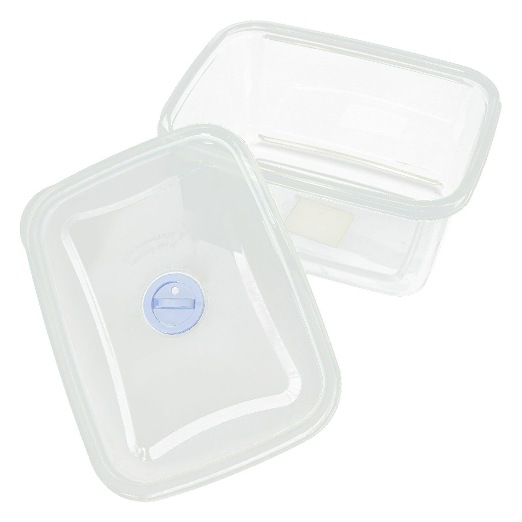 Contenedor de Caja de Comida de Plástico Transparente de Tamaño Mediano Y  Grande con Tapa - 2 Rectángulo 1400ml Sunnimix Contenedor de almacenamiento  para refrigerador